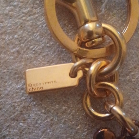 Coach X Peanuts Charlie Brown Bear Bag Charm, NWT - Picture 8 of 10